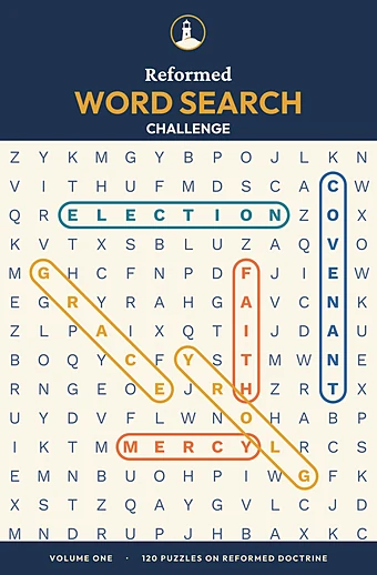 Reformed Word Search Challenge, Volume 1: Reformed Doctrine — cover